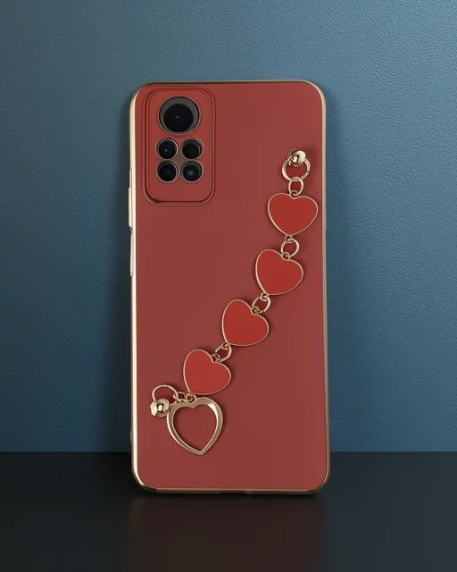 Xiaomi Redmi Note 12 Pro 4g Kılıf Esila Silikon - Kırmızı