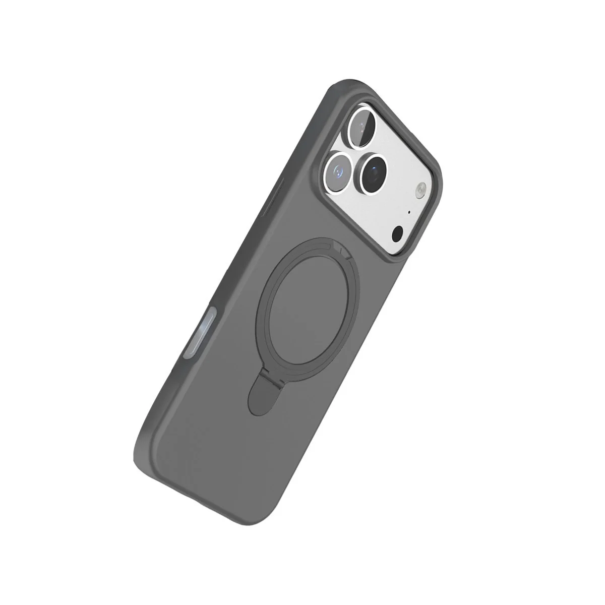 Apple İphone 17 Pro Regal Magsafe Standlı Kapak - Titan Gri görsel 3