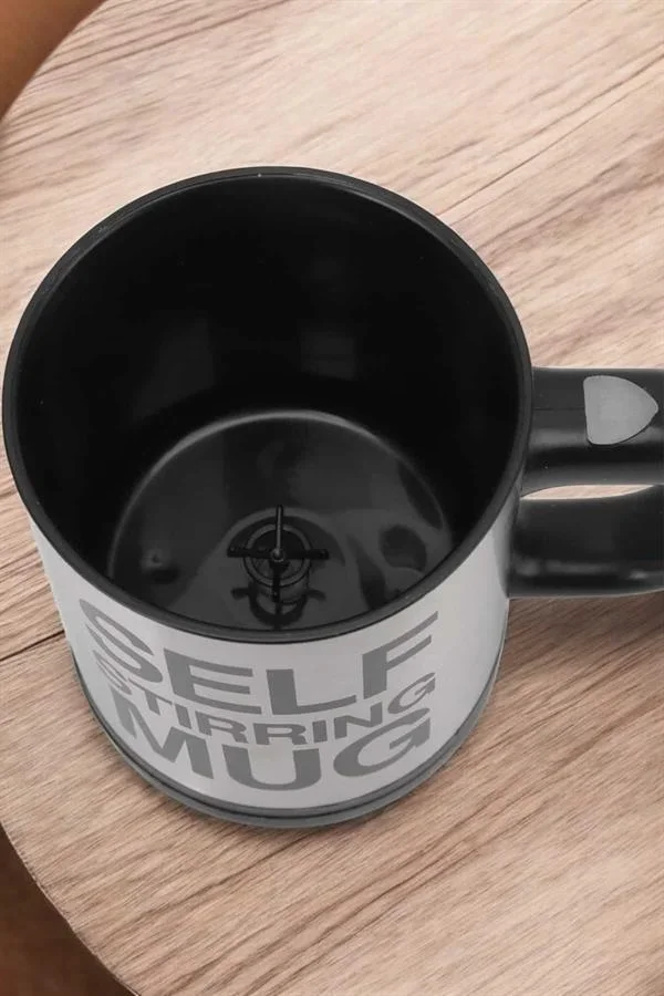 Yazılı Mug Kupa Karıştırıcı Özelliği Ve Paslanmaz Çelik görsel 5