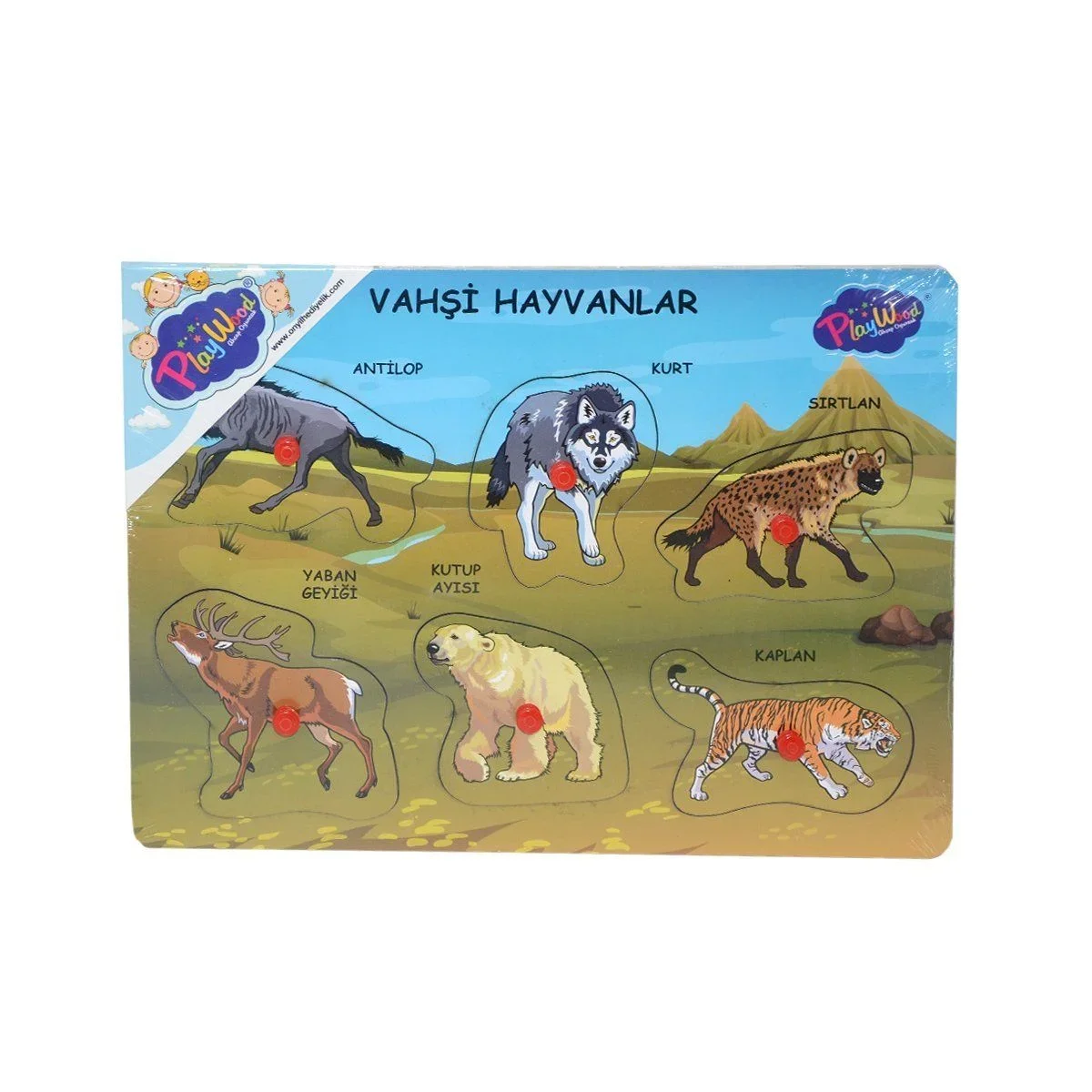 ONY-328 329 Onyıl, Ahşap Tutmalı Vahşi Hayvanlar görsel 2