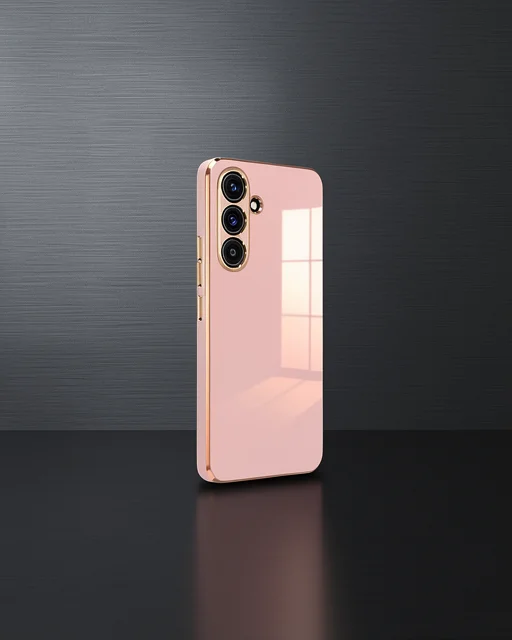 Samsung Galaxy S24 Fe Kılıf Volet Silikon - Pembe