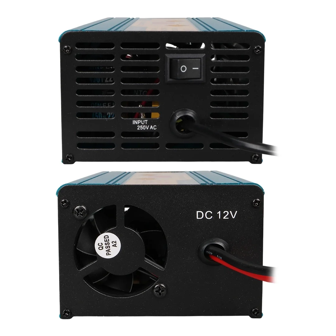 Dc-1240A 12V-40A Akü Şarj Cihazı Jel Kuru Asitli Akülere Uygun (Lithium-Ion Pil ve Akülere Uygun Değildir) görsel 3