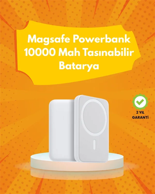 Ultra Kompakt ve Güçlü – MagSafe Powerbank 10000 mAh ile Kablosuz Şarj Deneyi