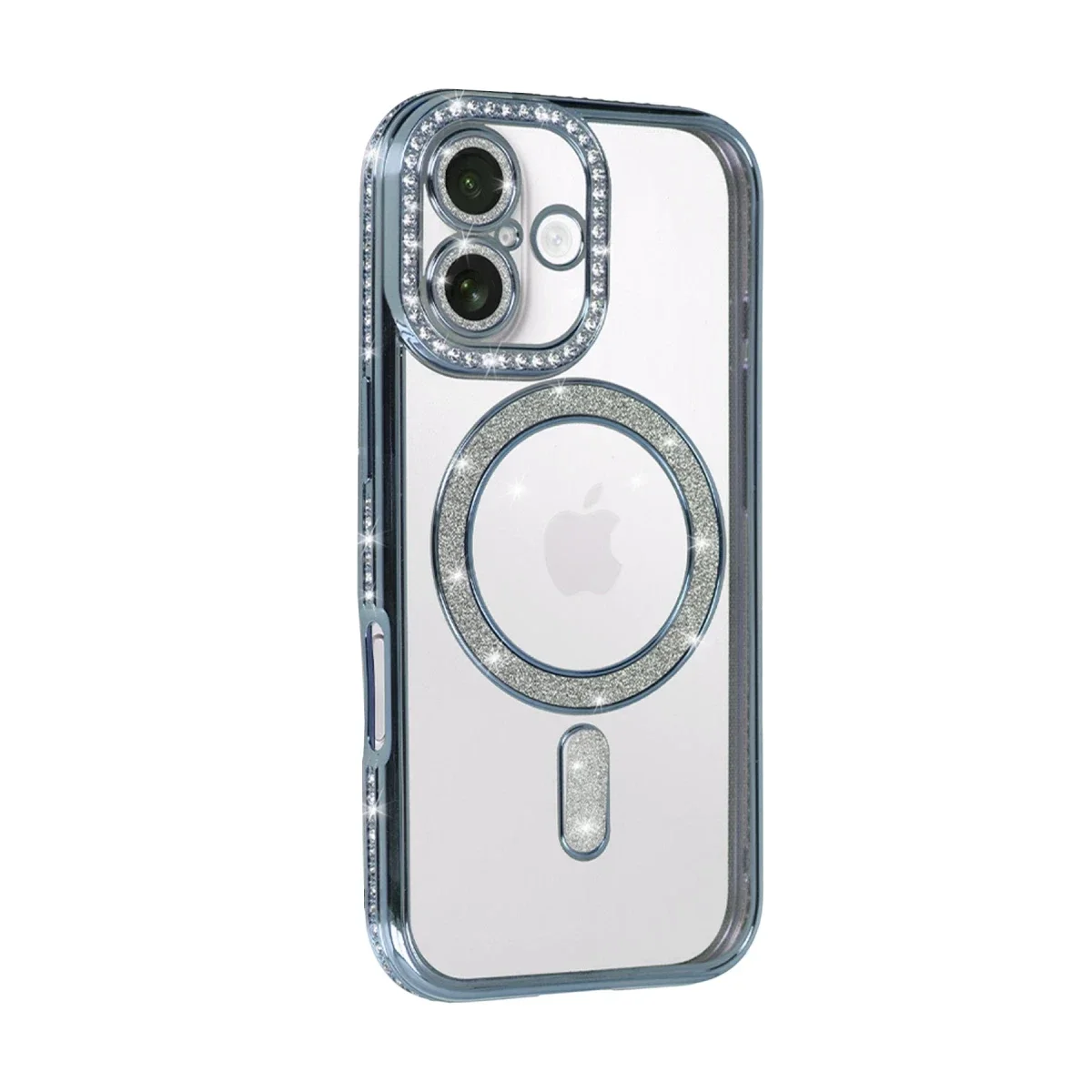 Apple iPhone 17 Joke Simli Magneticsafe Kılıf - Mavi görsel 2