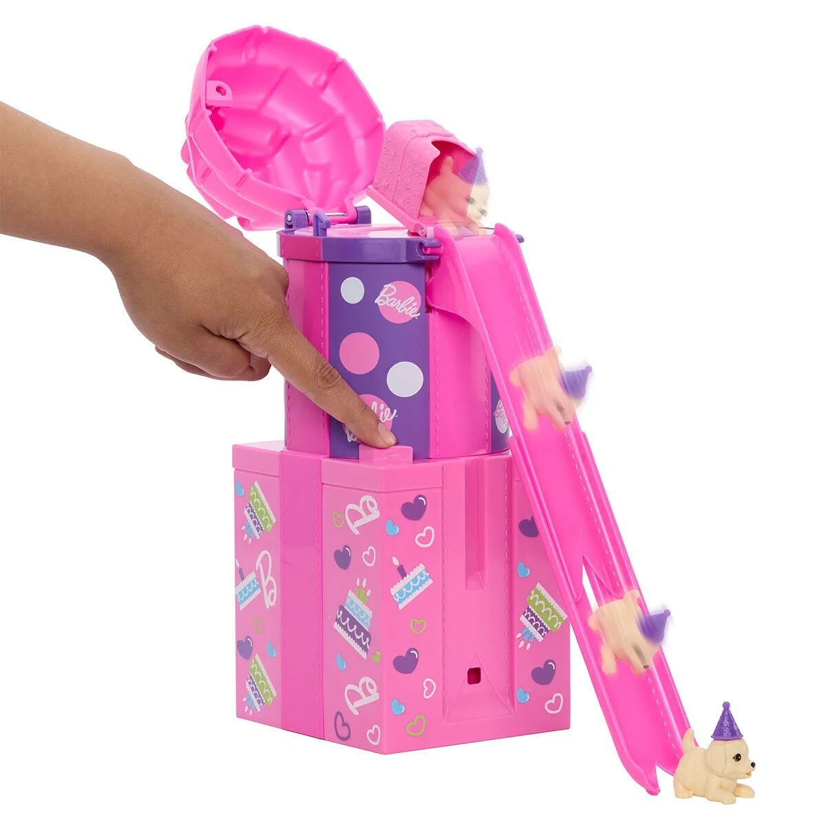 JKF66 Barbie Party Unboxed Parti Sürprizi Doğumgünü görsel 5