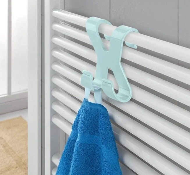 Hang it Pratik Kolay Taşımabilir Havlupan 2 Kancalı Banyo Askısı (adet fiyatıdır) görsel 5