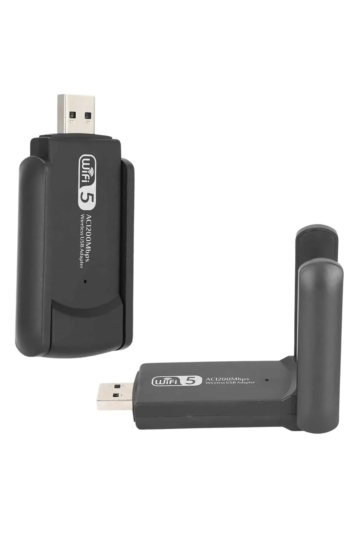 Mbps Wifi Alıcı Kablosuz Wifi Adaptörü Çift Band Çift Antenli görsel 5