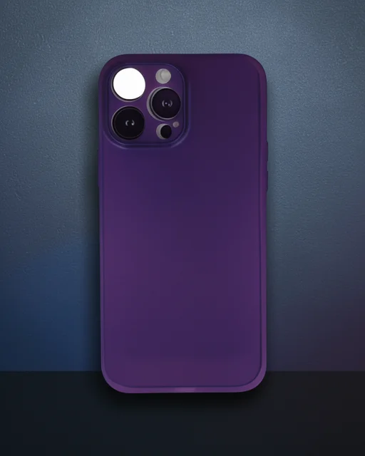 Apple İphone 14 Pro Max Kılıf Pp Ultra İnce Kapak - Mor