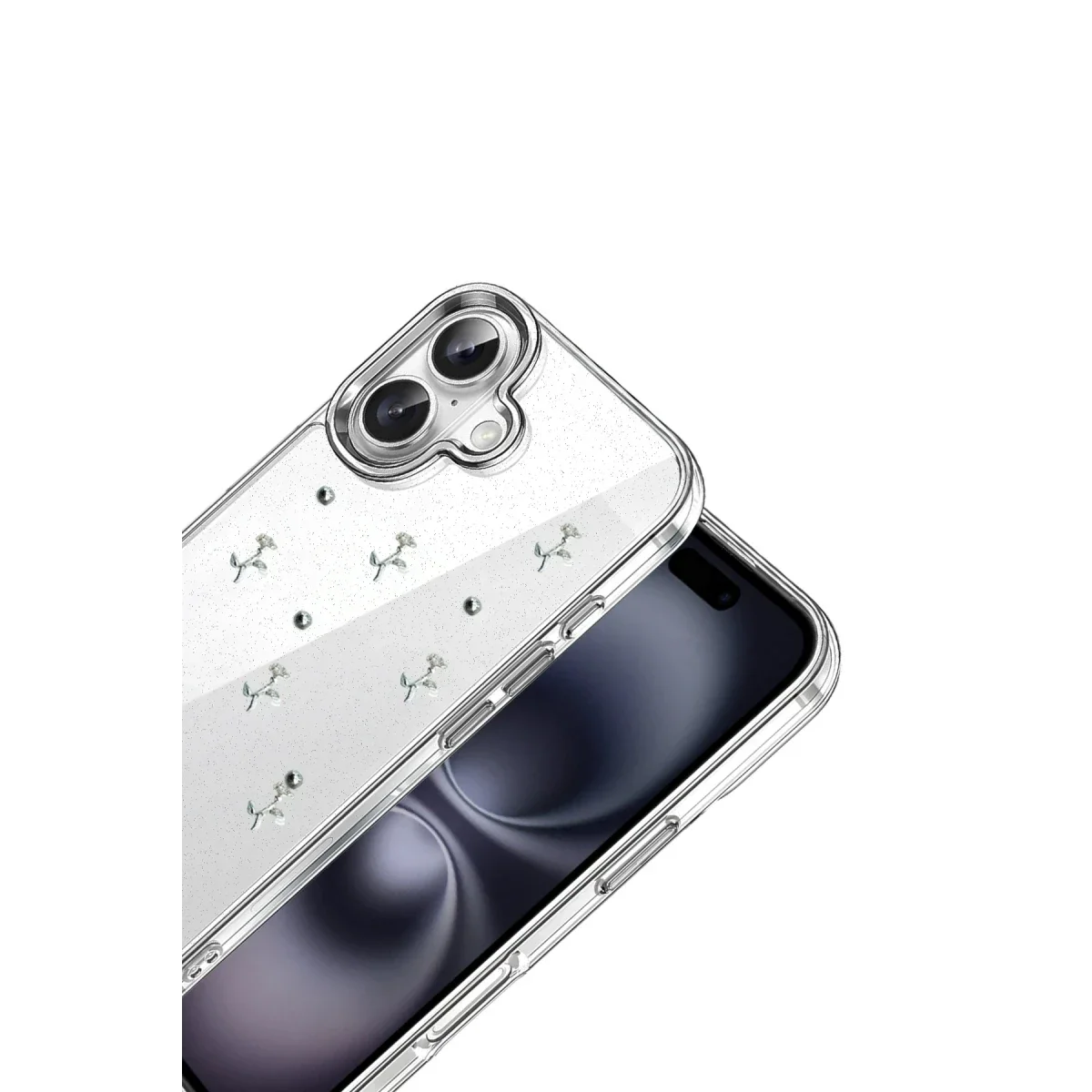Apple iPhone 16 Fiyonk Desenli Kapak - Desen 4 görsel 2