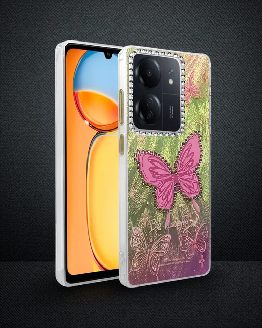 Xiaomi Redmi 13c Kılıf Blade Aynalı Desenli Kapak - Desen 5
