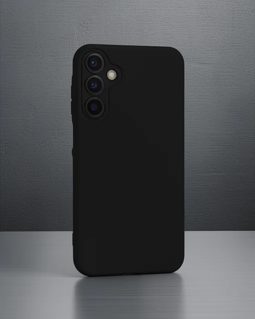 Samsung Galaxy A05s Kılıf Nano İçi Kadife Silikon - Siyah