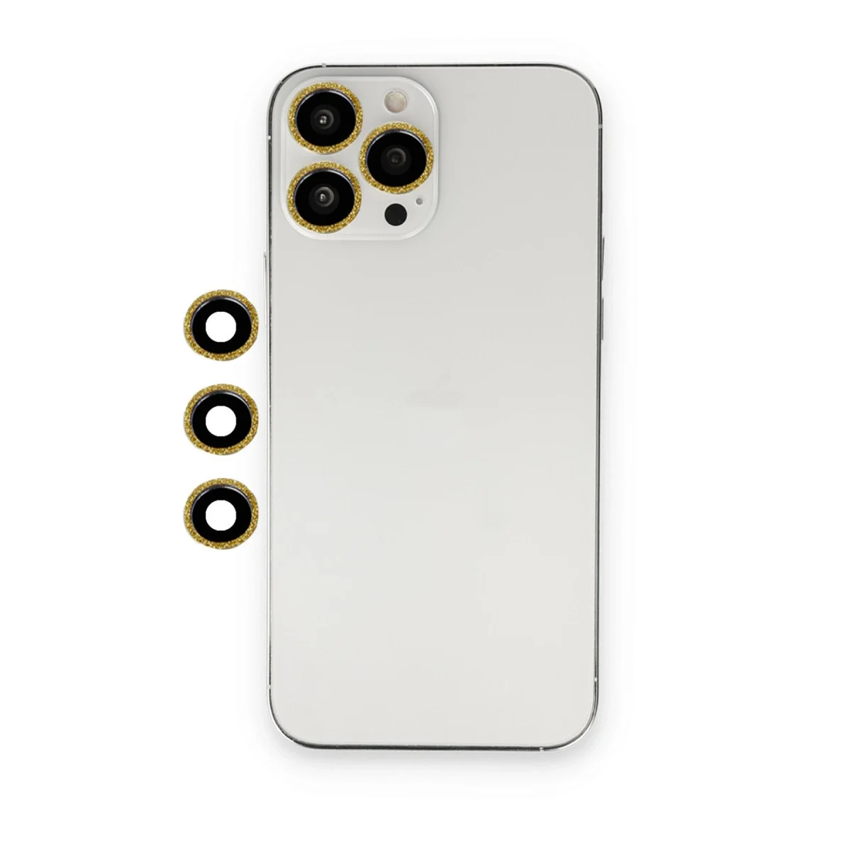 Apple İphone 12 Pro Shine Kamera Lens - Gold