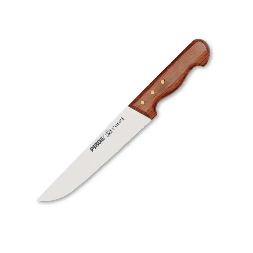 31064 Kurban ve Kasap Bıçağı 21 cm - No:4 Ahşap Sap
