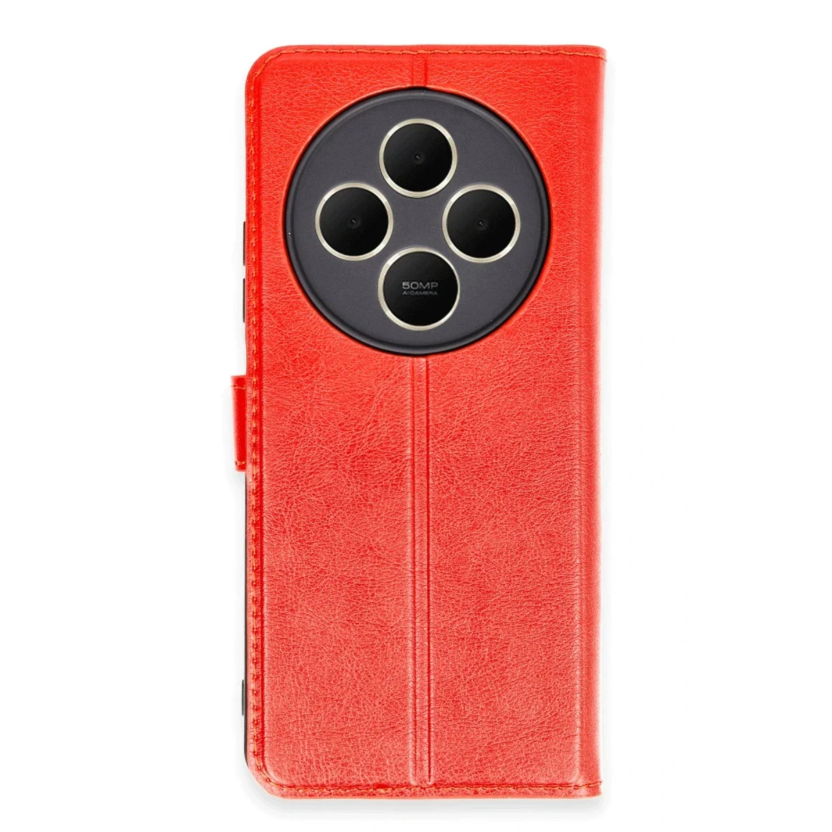 Xiaomi Redmi 14C Kılıf Trend S Plus Kapaklı Kılıf - Kırmızı