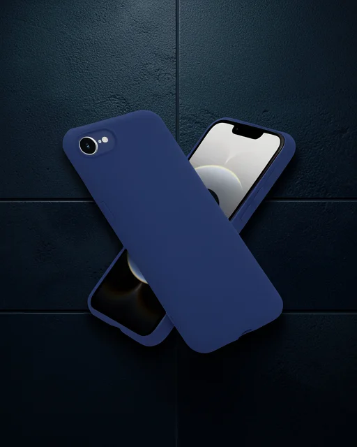 Apple İphone 16e Kılıf First Silikon - Lacivert