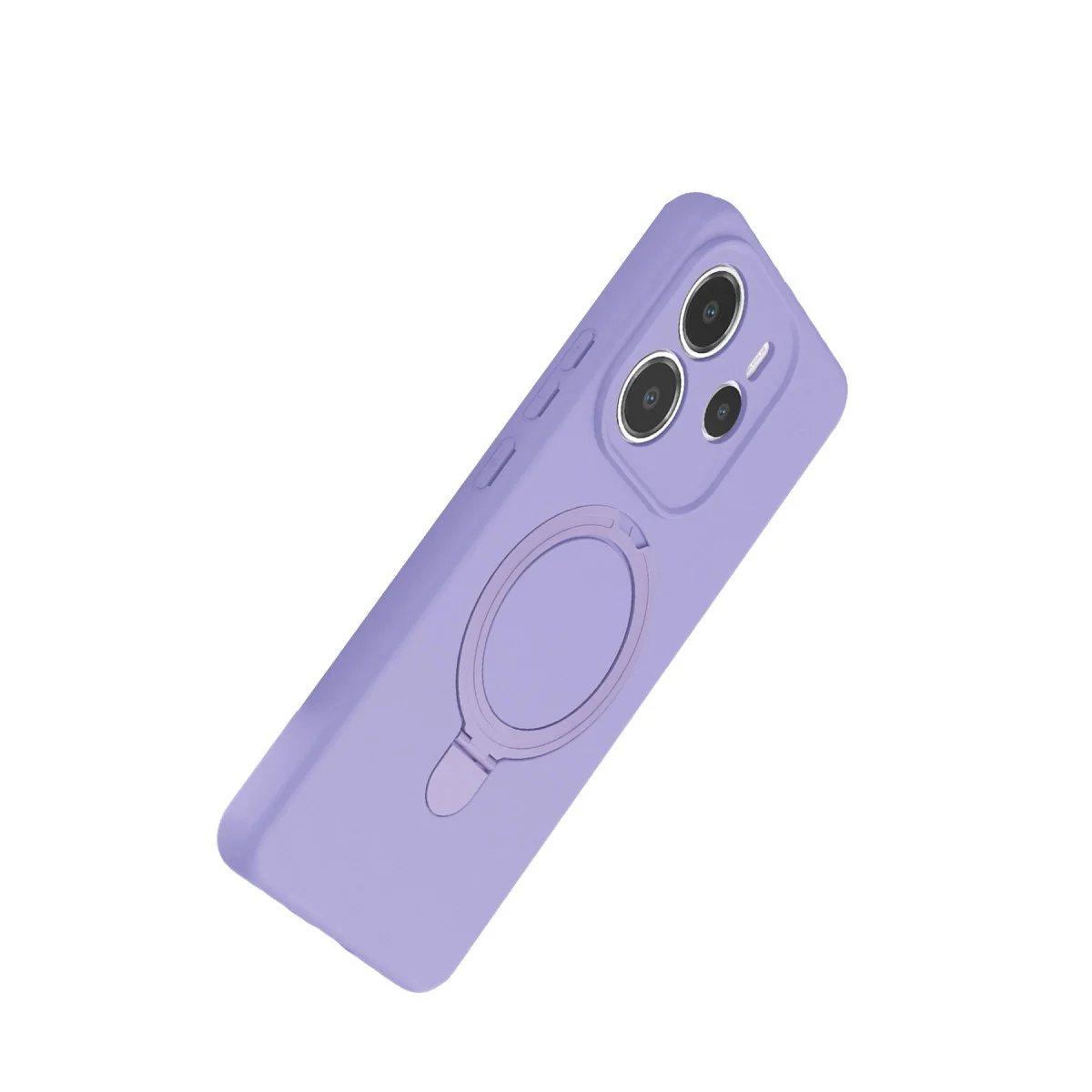 Xiao Red Note 14 4g Regal Magsafe Standlı Kapak - Lila görsel 4