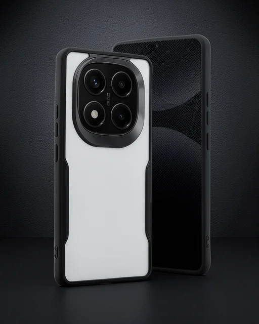 Xiaomi Redmi Note 14 Pro 5g Kılıf Boyi Silikon Kapak - Siyah
