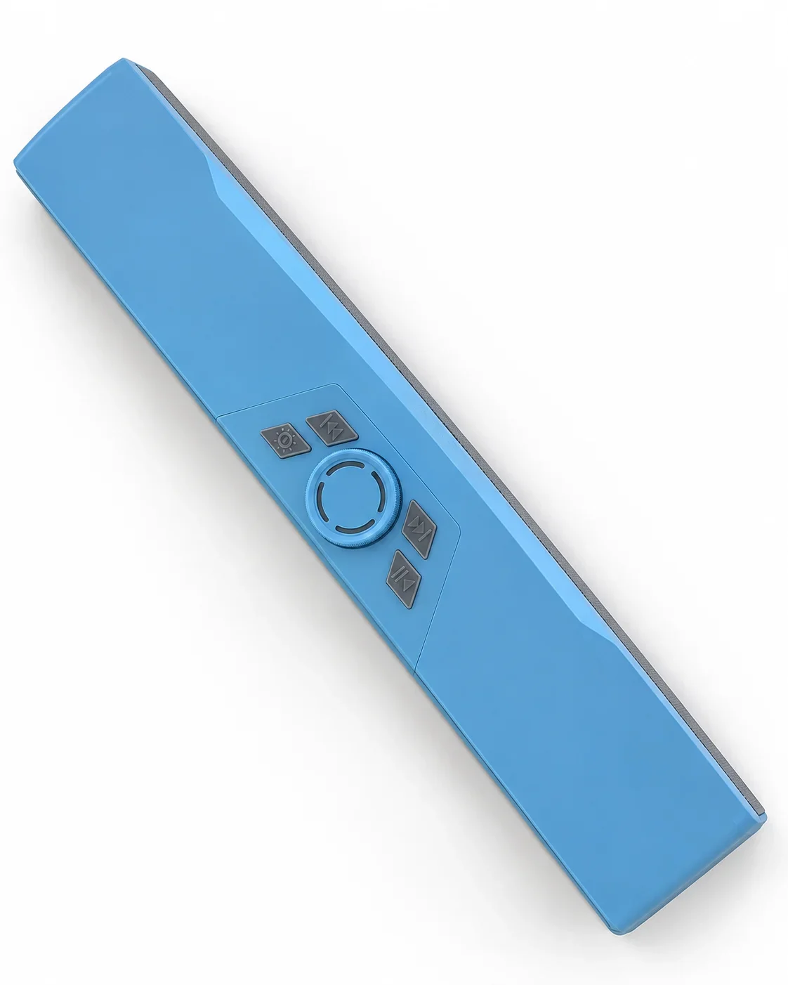 Döner Kontrol Düğmeli Bluetooth 5.4 Kablosuz Hoparlör 6 W RGB Işıklı Mavi görsel 3
