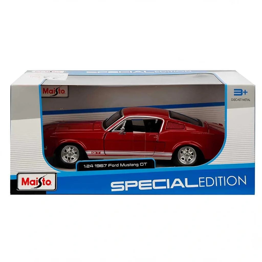 NessiWorld 1:24 1967 Model Ford Mustang GT görsel 5