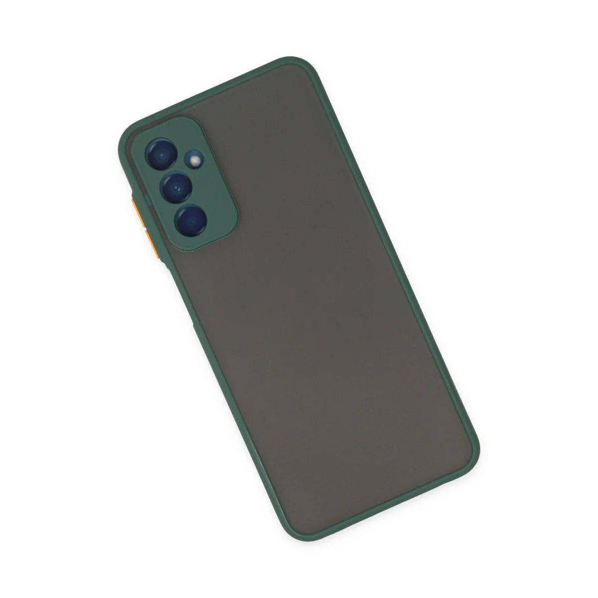 Samsung Galaxy M13 Kılıf Montreal Silikon Kapak - Yeşil görsel 2
