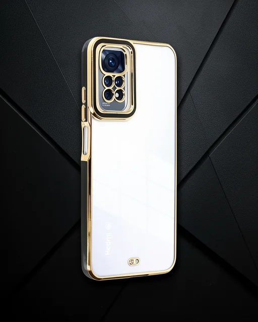 Xiaomi Redmi Note 11 Kılıf Liva Lens Silikon - Siyah