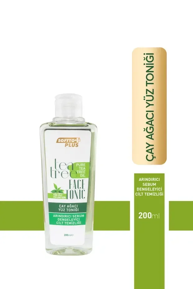 Softto Plus Saç Bakım Tonik 200 Ml - ÇAY AĞACI