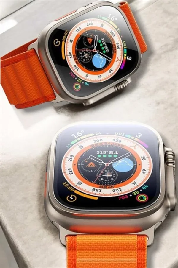 49MM Ekranlı, Kan Basıncı ve Adımsayar Özellikli Bluetooth Akıllı Saat görsel 3