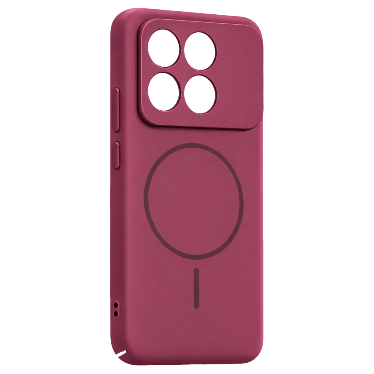 Xiaomi Poco X6 Pro Mika PC Magsafe Kapak - Bordo