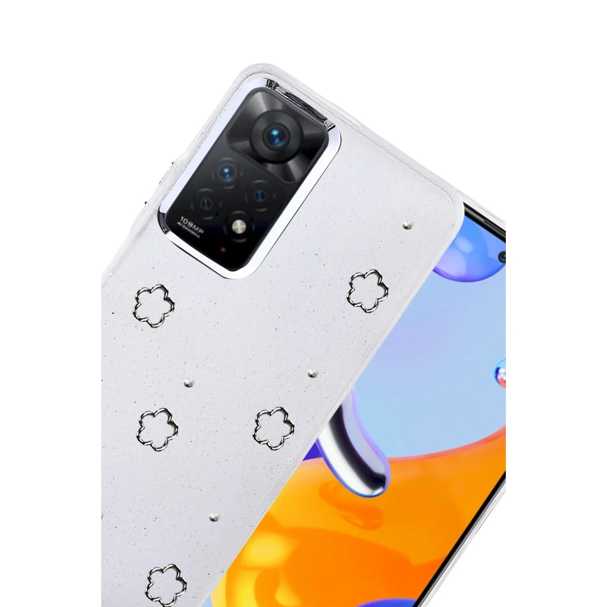 Xiao Red Note 11 Pro Fiyonk Desenli Kapak - Desen 2 görsel 3
