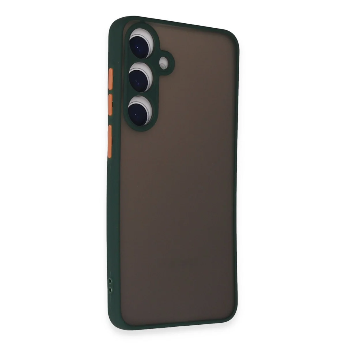 Samsung Galaxy S24 Kılıf Montreal Silikon Kapak - Yeşil görsel 2