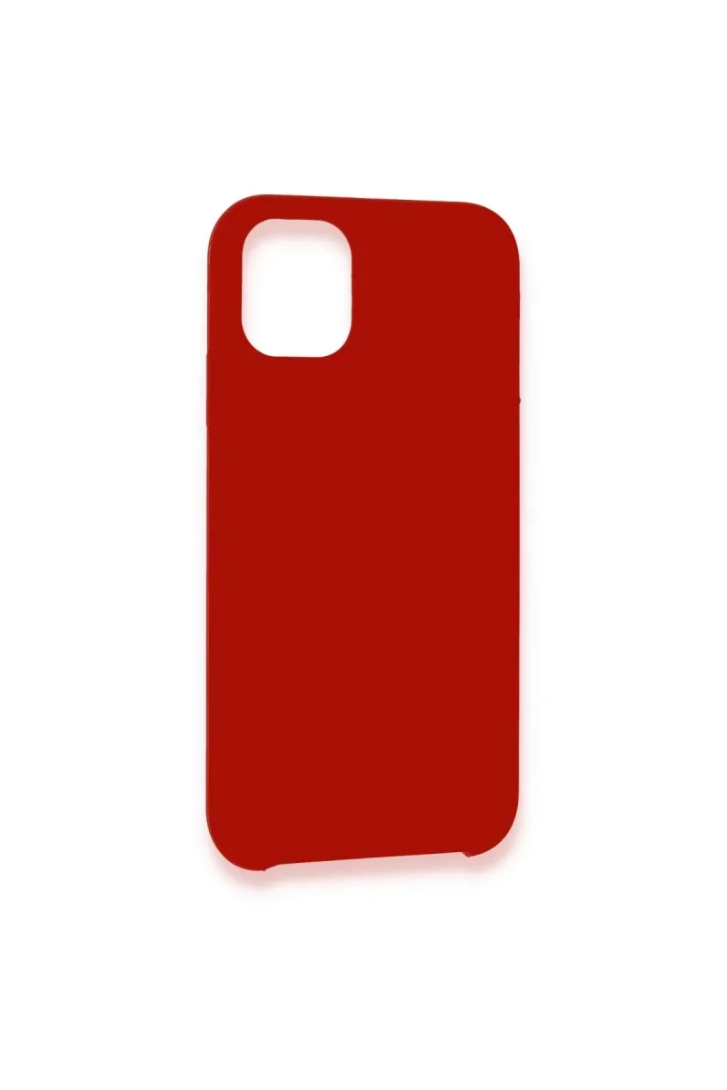 Apple iPhone 11 Pro Max Kılıf Lansman Legant Silikon - Kırmızı görsel 3