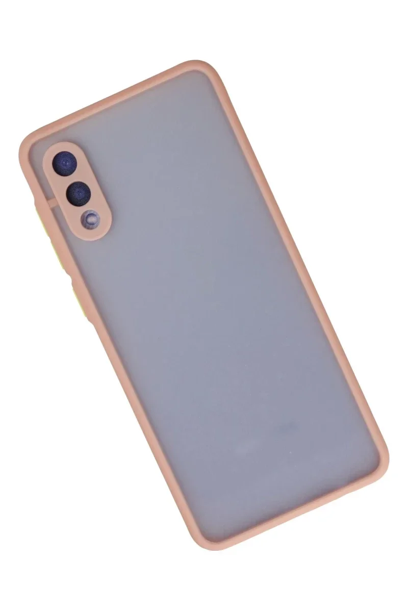 Samsung Galaxy A02 Kılıf Montreal Silikon Kapak - Pembe görsel 2