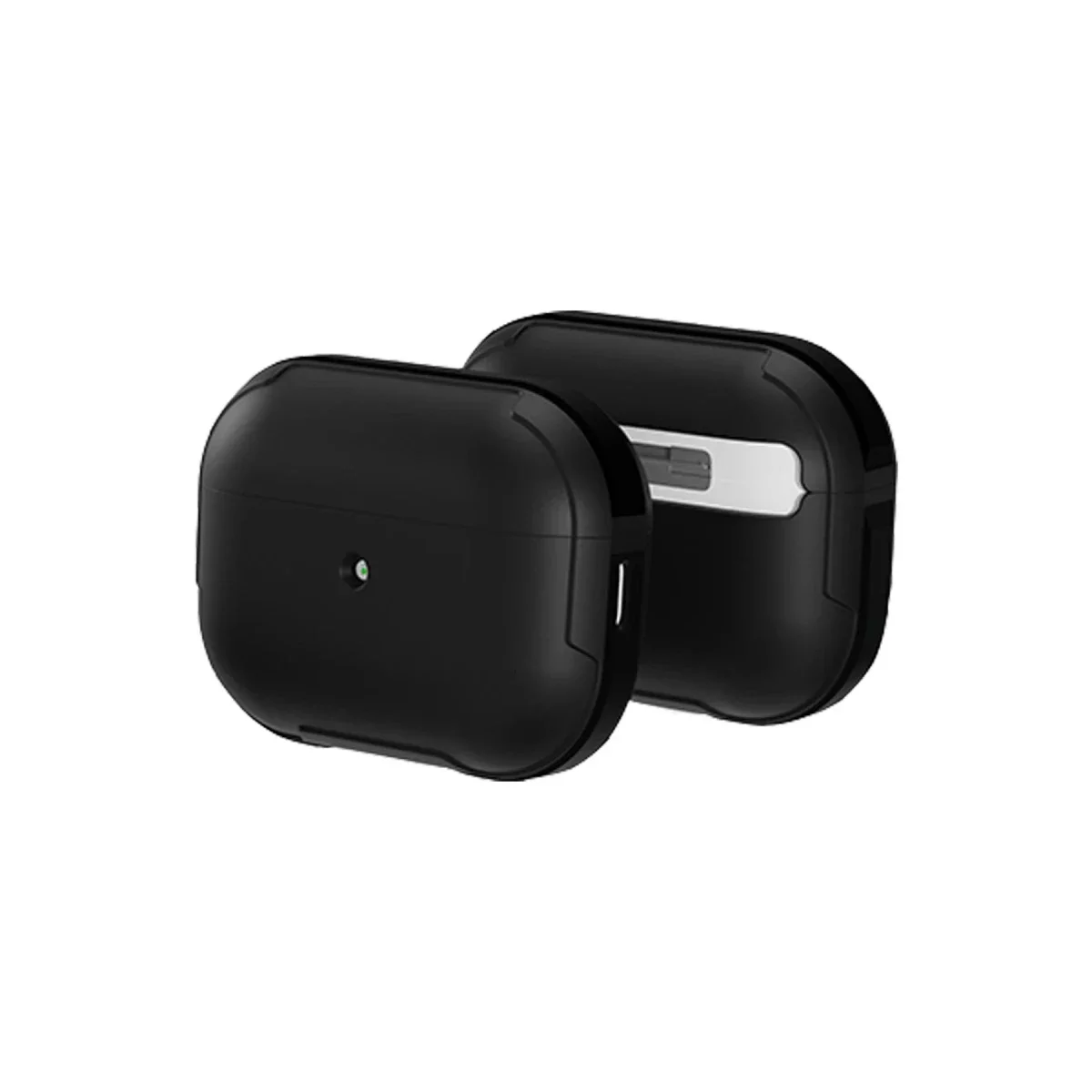 Movenchy Apple Airpods 3 (3.nesil) MO-A8 Armor Kılıf - Siyah