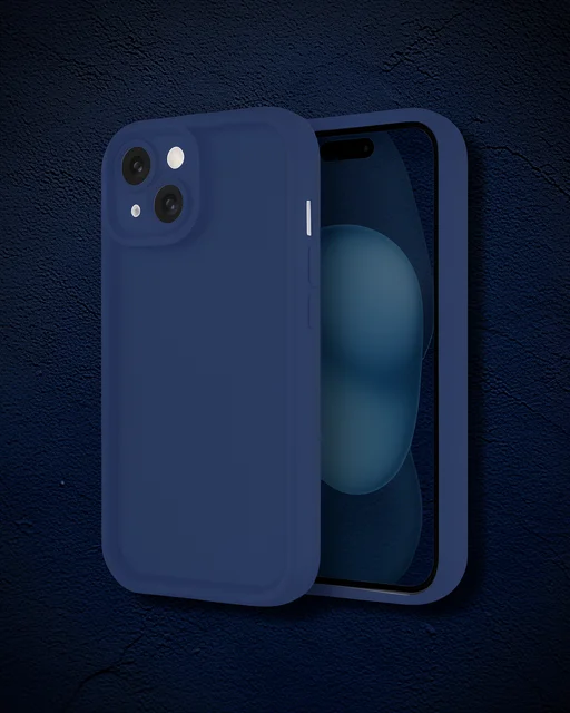 Apple İphone 14 Kılıf Viera Silikon - Lacivert