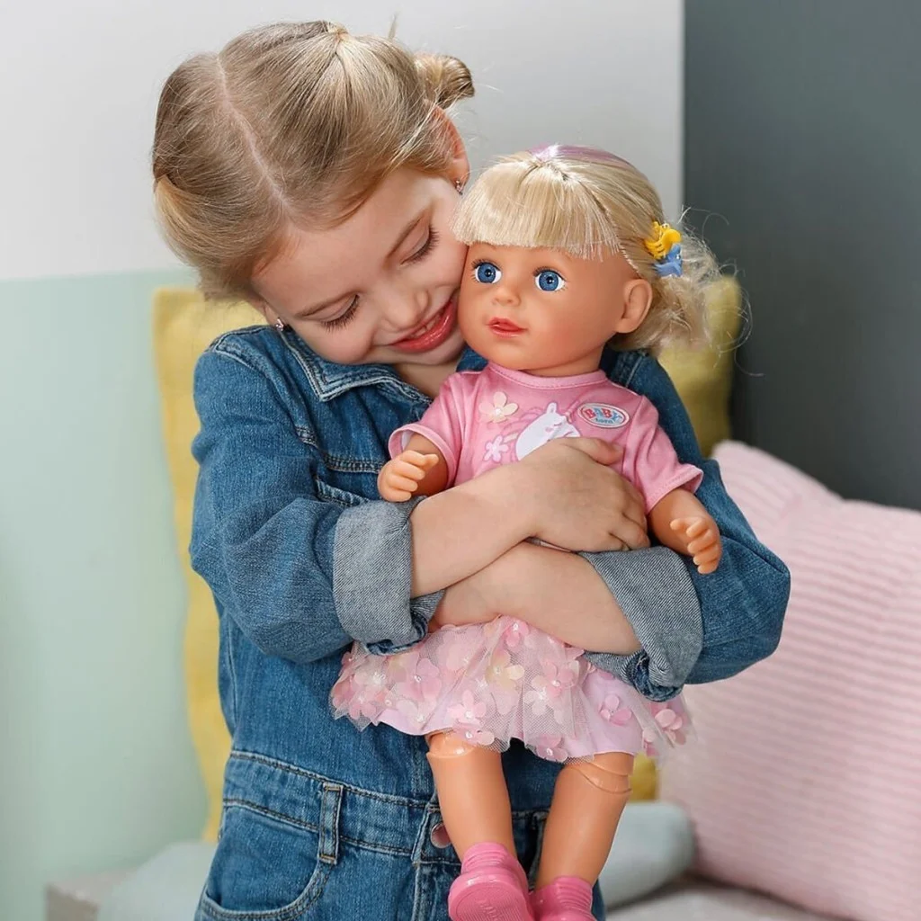 838006 Kız Kardeş Bebek Carla 43 cm görsel 4