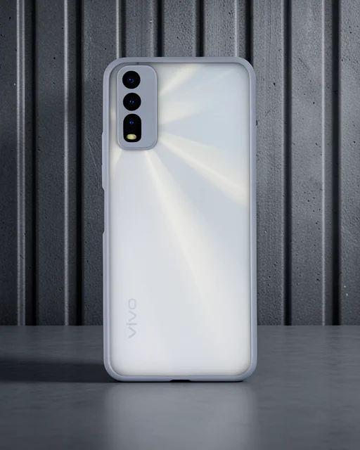 Vivo Y11s Kılıf Montreal Silikon Kapak - Gri