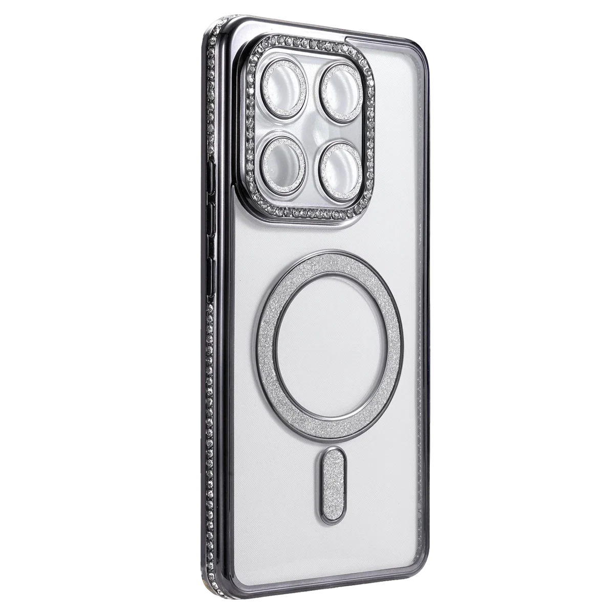 Xiaomi Mi 17T Joke Simli Magneticsafe Kılıf - Siyah görsel 2