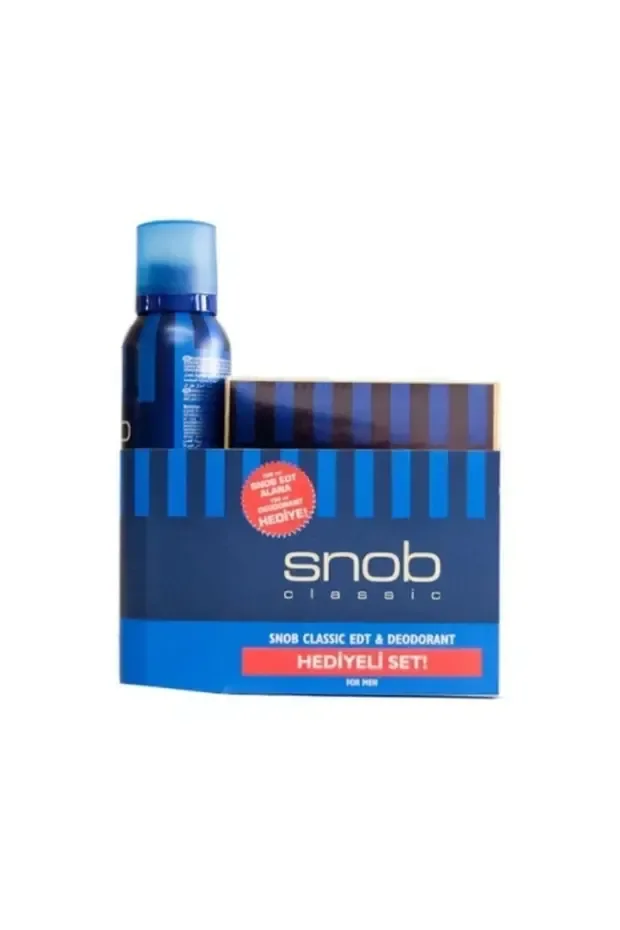 Classic Erkek Koku Seti - Classic Erkek Parfüm Edt 100 ml Deodorant 150 ml