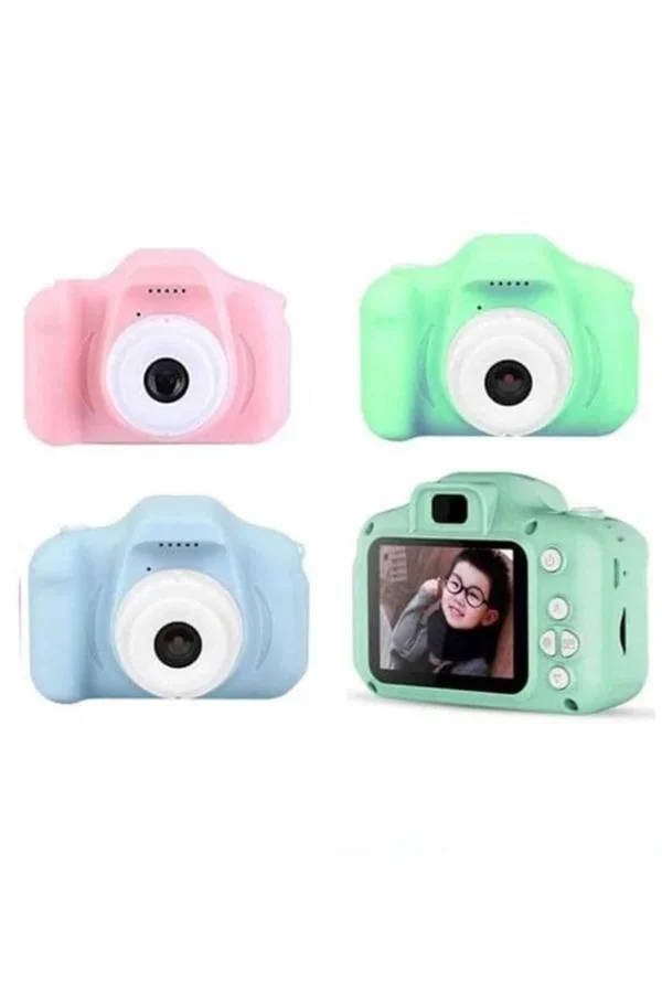 Dijital Fotoğraf Makinesi Çocuk ni 1080p HD Kaliteli Renkli görsel 3