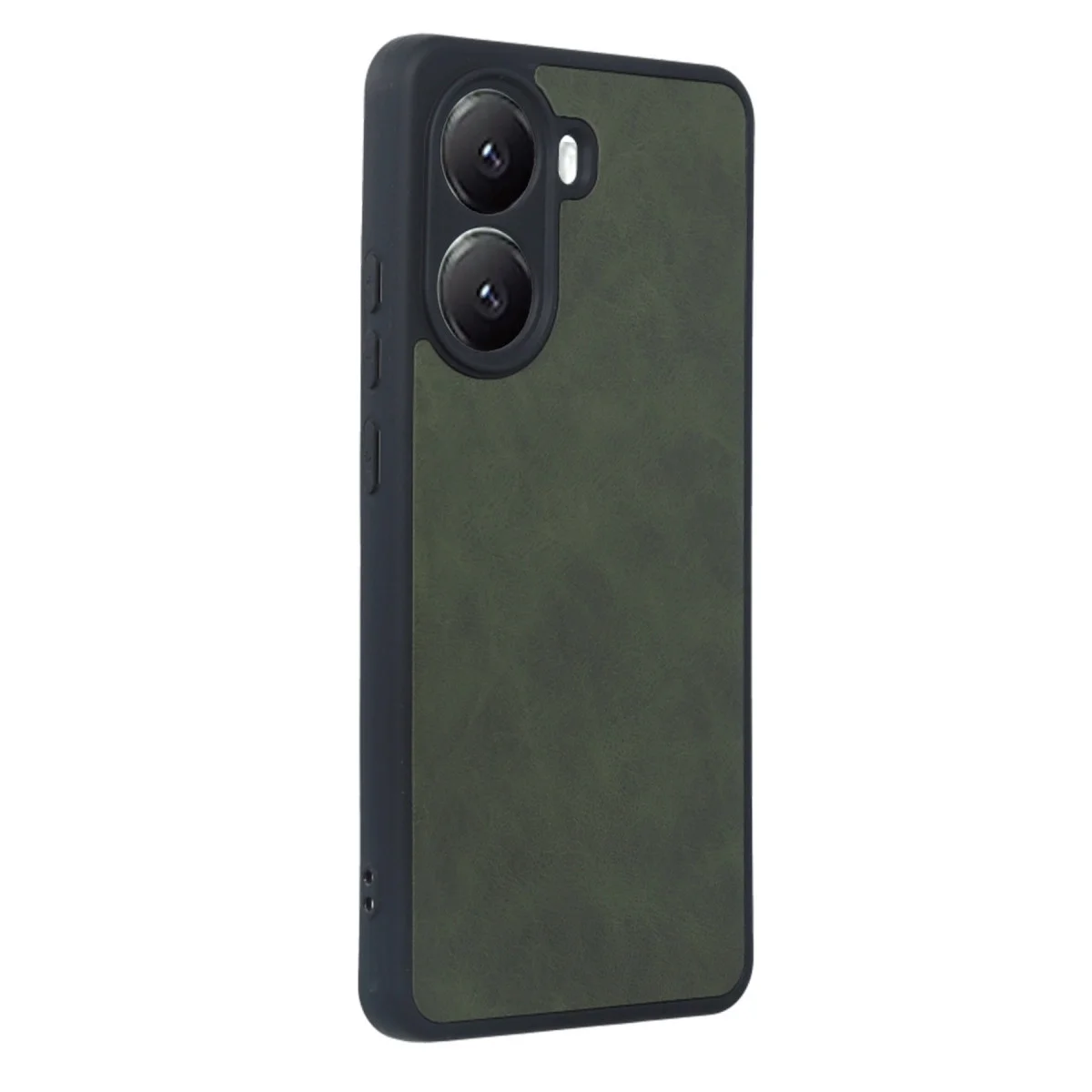 Xiaomi Poco X7 Pro Kılıf Aras Deri Kapak - Koyu Yeşil görsel 3