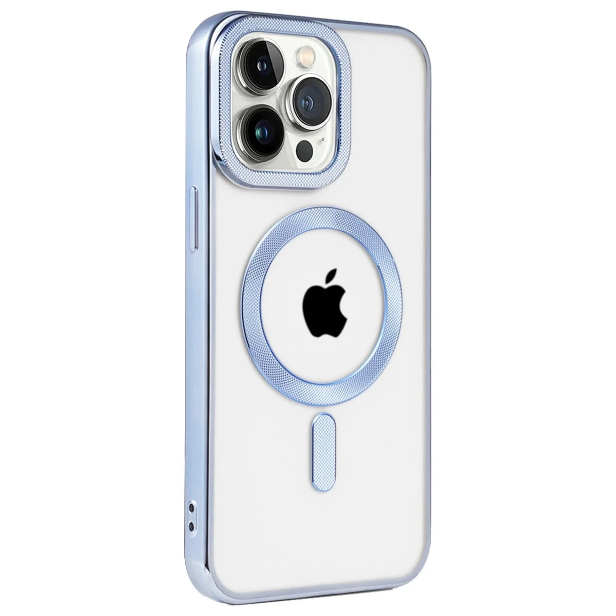 Apple İphone 14 Pro Kılıf Kronos Magsafe Kapak - Sierra Blue görsel 2