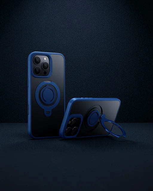 Joko Apple İphone 16 Pro Max Avatar 360 Dönen Magsafe Kapak - Lacivert