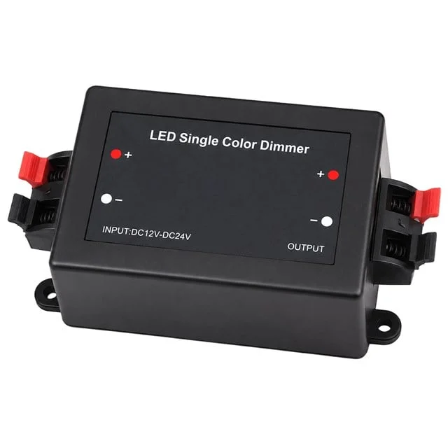 PM-37844 Tek Renk Şerit LED Dimmer Kablosuz RF Uzaktan Kumandalı Kontrol Cihazı görsel 3
