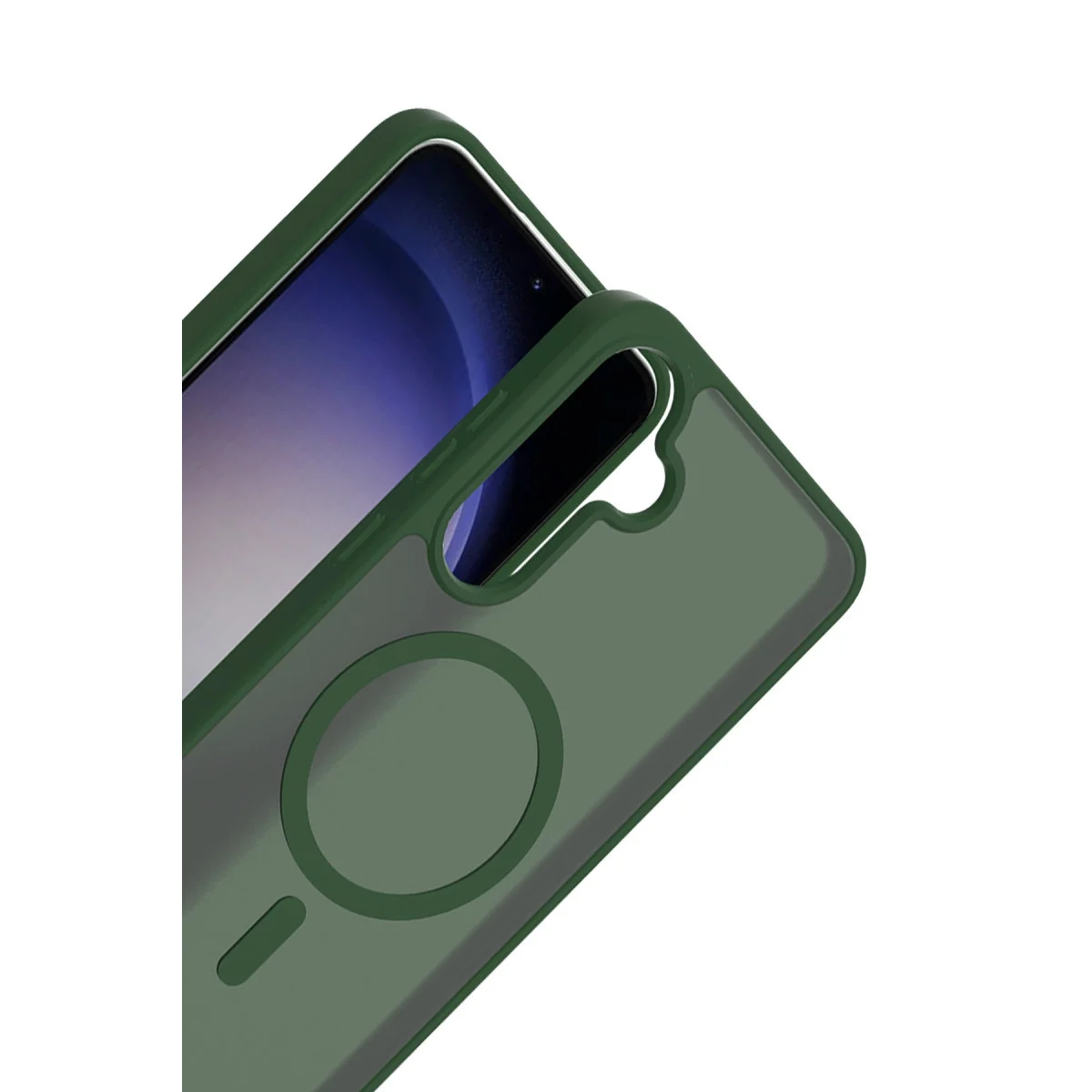 Joko Samsung Galaxy A26 Jota Magsafe Kapak - Koyu Yeşil görsel 3