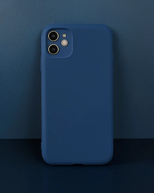 Apple İphone 11 Kılıf Nano İçi Kadife Silikon - Lacivert