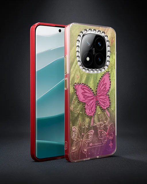 Xiaomi Redmi Note 14 Pro 5g Kılıf Blade Aynalı Desenli Kapak - Desen 5