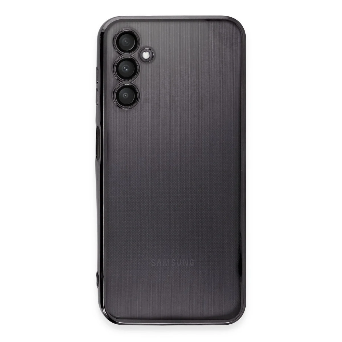 Samsung Galaxy A14 4g Kılıf Razer Lensli Silikon - Siyah görsel 2