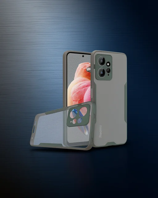 Xiaomi Redmi Note 12 4g Kılıf Platin Silikon - Yeşil