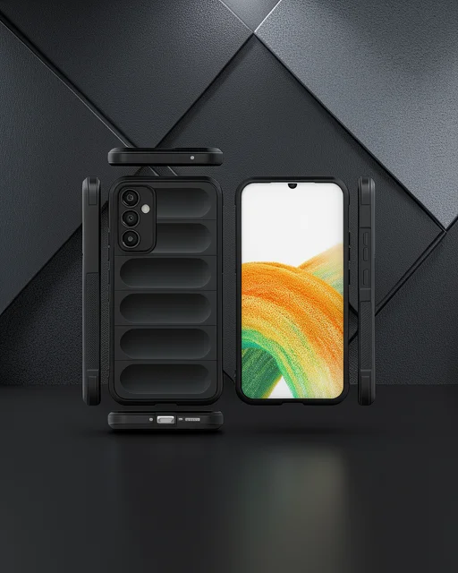 Samsung Galaxy M34 5g Kılıf Optimum Silikon - Siyah