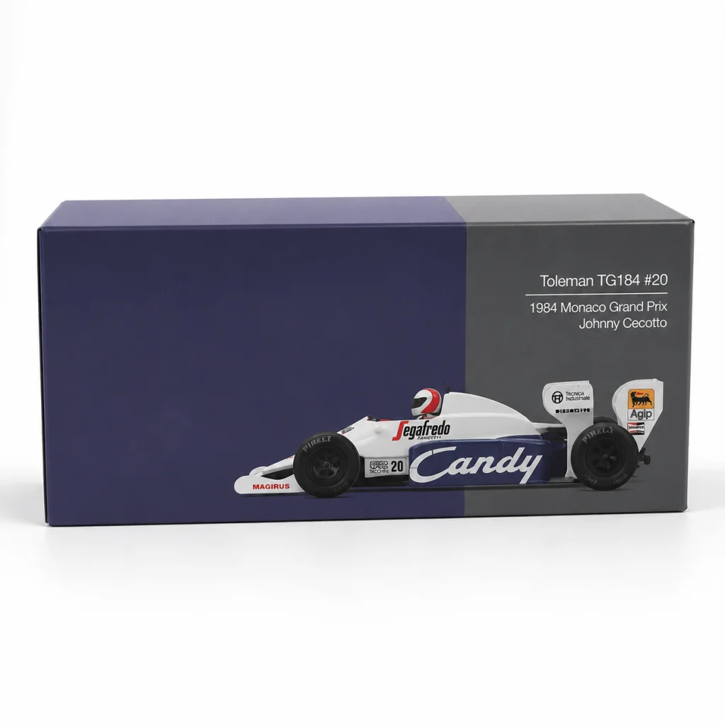 1/64 Toleman TG184 Johnny Cecotto 1984 Monaco Grand Prix görsel 4